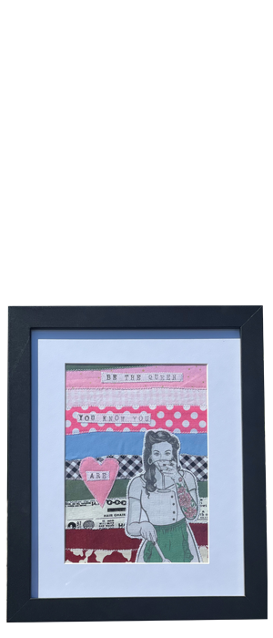 Queen Lola Framed Print